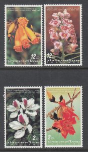 Thailand 1902-1905 Flowers MNH VF