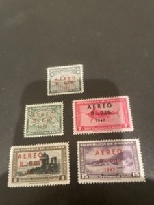 Panama sc C82-C86 MNH comp set