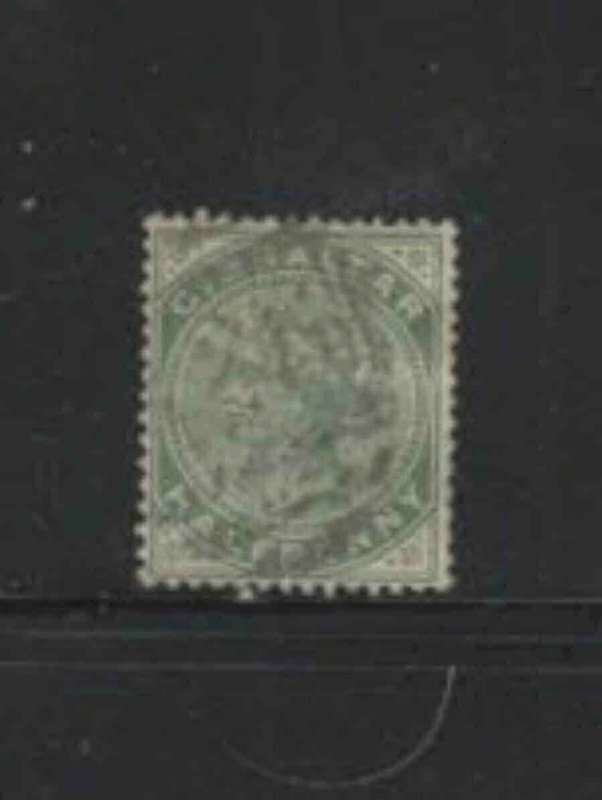 GIBRALTAR #8 1887 1p QUEEN VICTORIA F-VF USED a