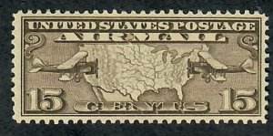 C8 Map and Planes MNH Single