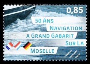 2014 Luxembourg 2004 Delivery by large vessel on the Moselle 2,00 €