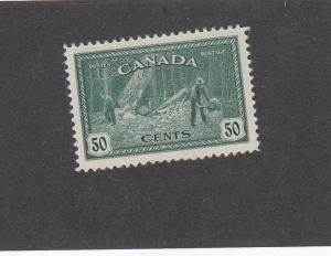 CANADA LOT KK8 # 272 VF-MLH LUMBERING B.C. CAT VALUE $25+