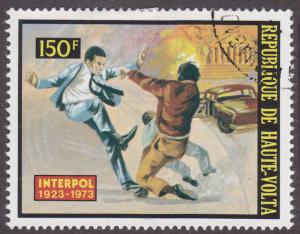 Burkina Faso 304 INTERPOL 1973