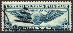 1939, US 30c, Winged Globe, Used, Sc C24