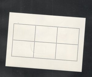 ITALY SCOTT# 1652 FULL SHEET, MNH OG