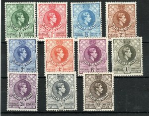 Swaziland 1938-54 set to 10s perf 13 1/2 x 13 SG 28-38 MH