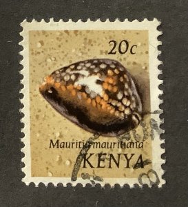 Kenya 1971  Scott  39 used - 20c, Sea Shells