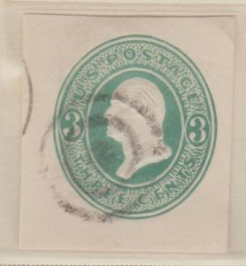 U.S. Scott #U159 Washington - Embossed Stamped Envelope - Used Single