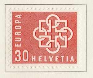 Switzerland Helvetia 1959 Early Issue Fine Mint Hinged 30c. NW-171116