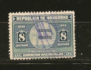 Honduras SC#340 Flag Used