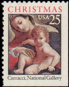 United States #2427, Complete Set, Booklet Singles, 1989, Christmas, Never Hi...