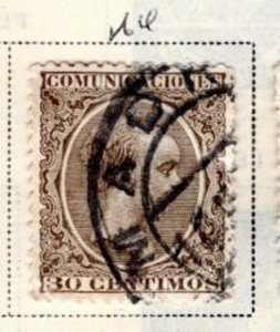 SPAIN 264 King Alfonso XIIi SCV $5.25