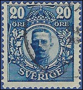 Sweden #83 1911 Used