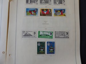 Antigua 1921-1985 Stamp Collection on Scott International Pages