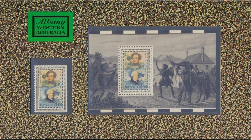 Australia 1991 = EXPLORATION ALBANY W.A. Stamp Pack = MINT XF NH
