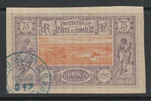 Somali Coast, Scott 17 (Yvert 16), used