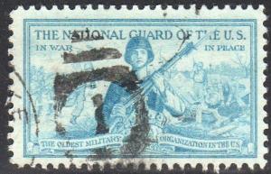 United States 1017 - Used - 3c National Guard (1953) (1) +