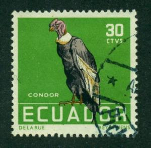 Ecuador 1958 #636 U SCV (2014) = $0.25