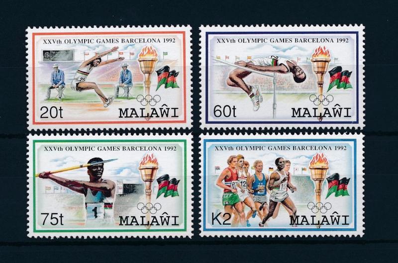 [50881] Malawi 1992 Olympic games Barcelona Athletics MNH