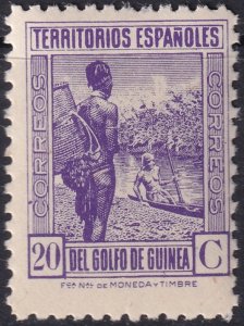 Spanish Guinea 1941 Sc 270 MNH**