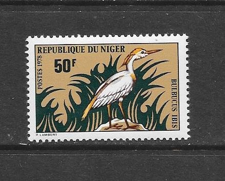 BIRDS - NIGER #425  MNH