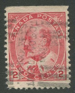 CANADA #90bs USED JUMBO BOOKLET SINGLE