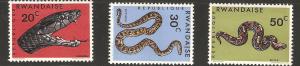 Rwanda MNH set - snakes