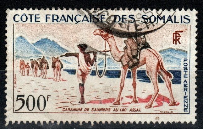 Somali Coast #C24 F-VF Used  CV $15.00 (X980)