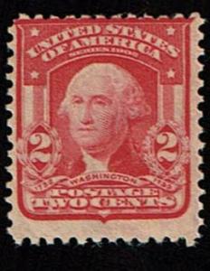 Scott #319Fi Fine-OG-NH. SCV - $150.00