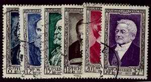 France SC B267-B272 Used VF SCV$48.00...Your Price, Your Deal!!