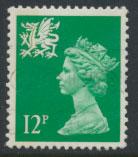 Great Britain Wales  SG W36 SC# WMMH18 Used  see scan 1 left side band