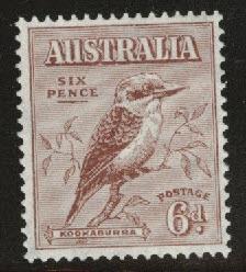 Australia Scott 139 MH* 1932 Kingfisher Bird stamp