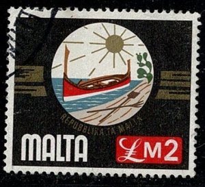 Malta #504 used ?m2 boat