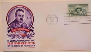 UNITED STATES FDC  STAEHLE   PUERTO RICO 1949