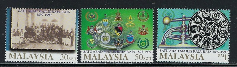 Malaysia 626-28 MNH 1997 set