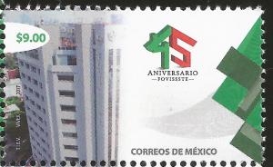 J) 2017 MEXICO, 45th ANNIVERSARY OF FOVISSSTE, BUILDING, MNH