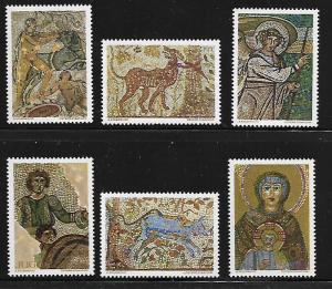 YUGOSLAVIA 1011-1016 MNH MOSAICS