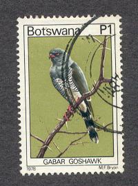 Botswana # 212 Used Goshawk Bird