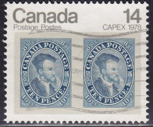 Canada 754 Jacques Cartier CAPEX '78 14¢ 1978