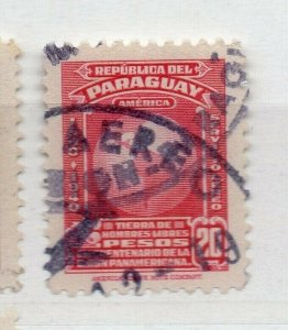 Paraguay 1940 Early Issue Fine Used 20P. NW-177861