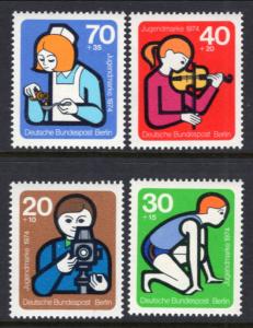 Germany Berlin 9NB106-9NB109 MNH VF