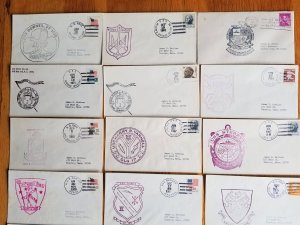 68 Naval Ship Covers