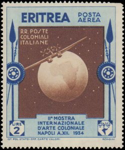 Eritrea #C1-C6, Complete Set(6), 1934, Hinged