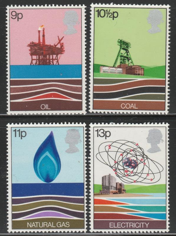 GB 1978 Energy Resources MNH SG#1050-1053 S1111