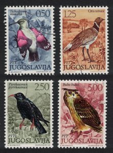 Yugoslavia Birds 4v 1972 CTO SC#1102-1107 SG#1516-1521