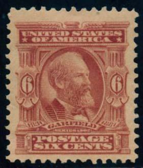 US Scott #305 Mint, VF(J), HR