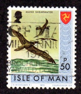 ISLE OF MAN 26 USED BIN $1.00 BIRDS