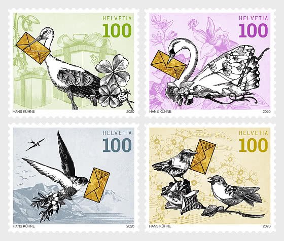 Switzerland stamps 2020. - Special Events - Set Mint