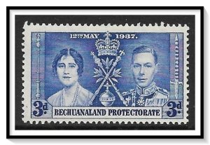 Bechuanaland Protectorate #123 Coronation Issue MHR