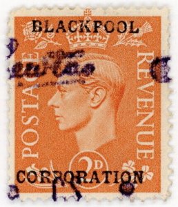 (I.B) George VI Commercial Overprint : Blackpool Corporation